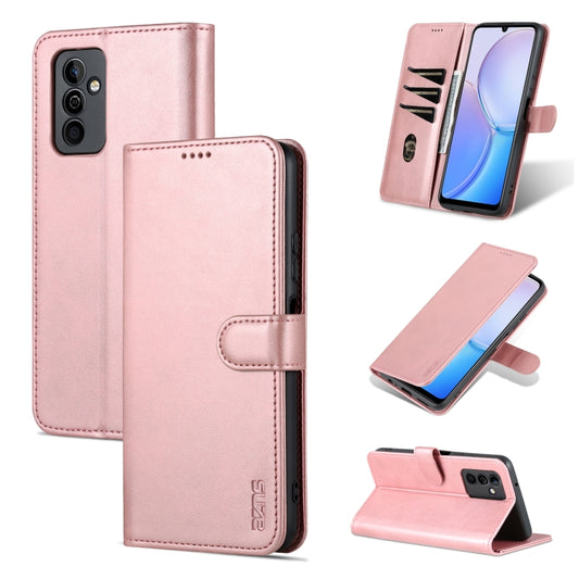 For Huawei Maimang 11 AZNS Skin Feel Calf Texture Flip Leather Phone Case(Rose Gold) by AZNS