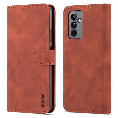 For Huawei Maimang 11 AZNS Skin Feel Calf Texture Flip Leather Phone Case(Brown) by AZNS
