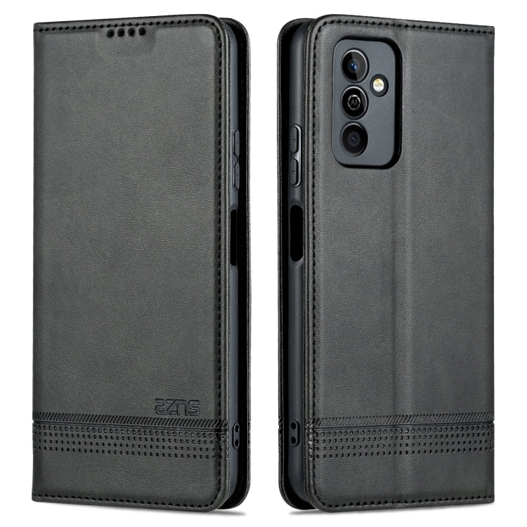 For Huawei Maimang 11 AZNS Magnetic Calf Texture Flip Leather Phone Case(Black) by AZNS