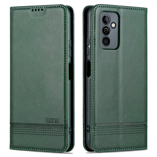 For Huawei Maimang 11 AZNS Magnetic Calf Texture Flip Leather Phone Case(Dark Green) by AZNS
