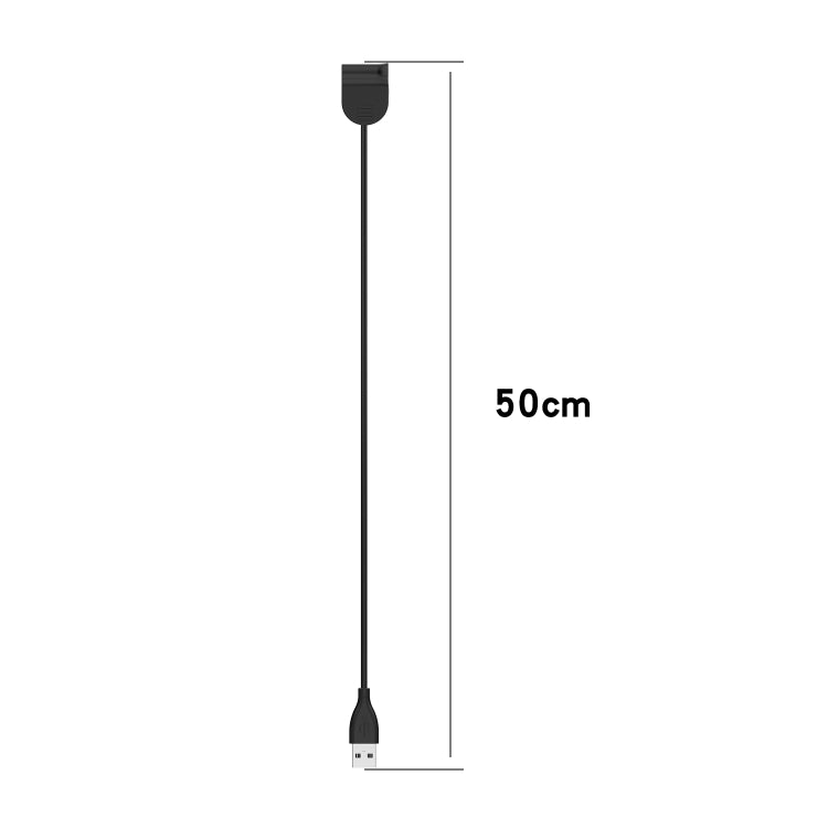 For Xiaomi Mi Band 7 / 6 / 5 Universal Magnetic Charging Cable, Length: 50cm(Black) by bashfashion