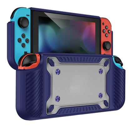 Game Handle Gamepad TPU+PC Protective Case for Switch OLED(Blue) by bashfashion