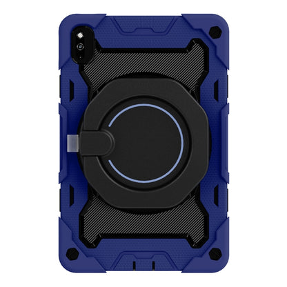For Honor V6/Tablet V7 Armor Contrast Color Silicone + PC Tablet Case(Navy Blue) by bashfashion