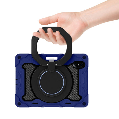 For Honor Tablet V7 Pro Armor Contrast Color Silicone + PC Tablet Case(Navy Blue) by bashfashion