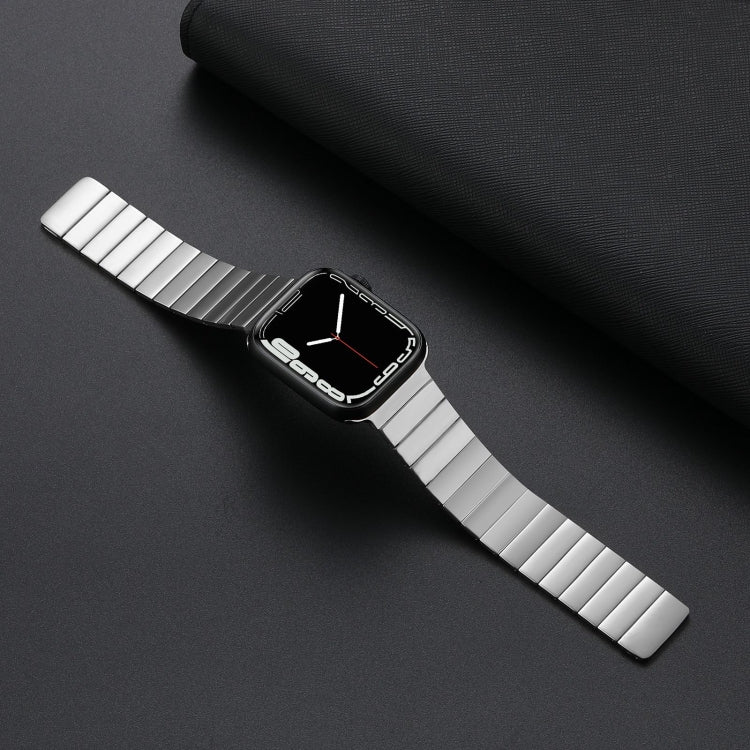 Magnetic Steel Watch Band For Apple Watch Ultra 49mm&Watch Ultra 2 49mm / Series 9&8&7 45mm / SE 3&SE 2&6&SE&5&4 44mm / 3&2&1 42mm(Rose Pink) by bashfashion