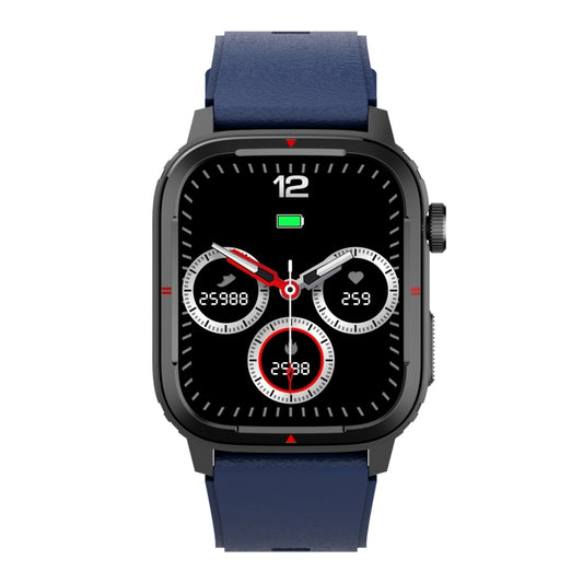 Q25 1.7 inch TFT HD Screen Smart Watch, Support Bluetooth Calling/Blood Pressure Monitoring(Blue) by bashfashion