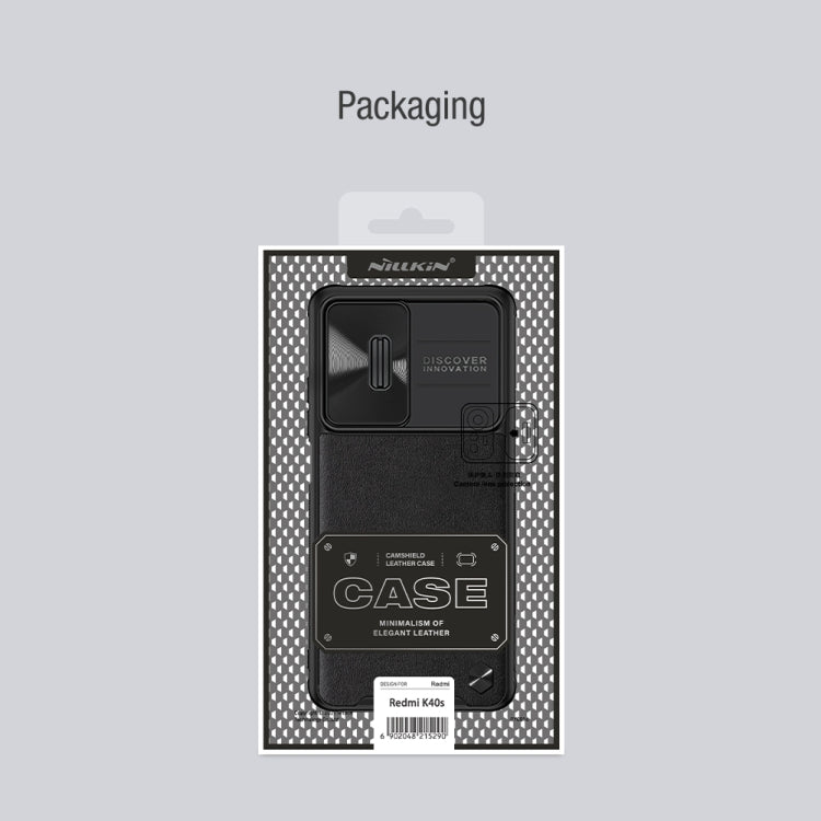 For Xiaomi Redmi K40S NILLKIN PC + TPU Phone Case(Green) by NILLKIN