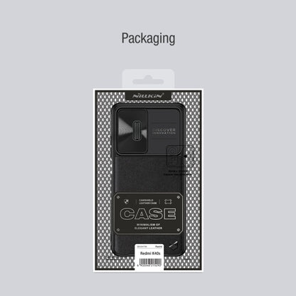 For Xiaomi Redmi K40S NILLKIN PC + TPU Phone Case(Green) by NILLKIN