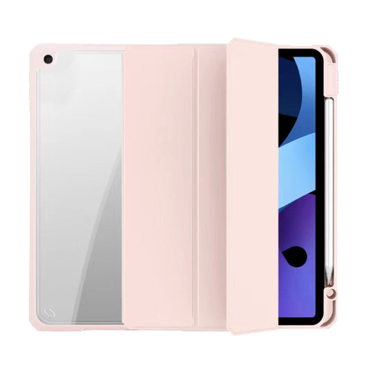 Mutural Pinyue Series Smart Leather Tablet Case For iPad 9.7 2018 / 2017(Pink) by Mutural
