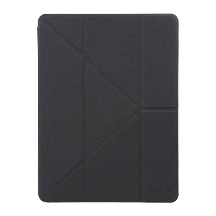 Mutural King Kong Series Deformation Holder Leather Tablet Case For iPad 9.7 2018 / 2017(Black) by Mutural