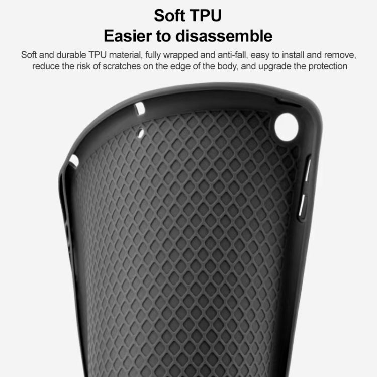 Mutural King Kong Series Deformation Holder Leather Tablet Case For iPad 9.7 2018 / 2017(Red) by Mutural