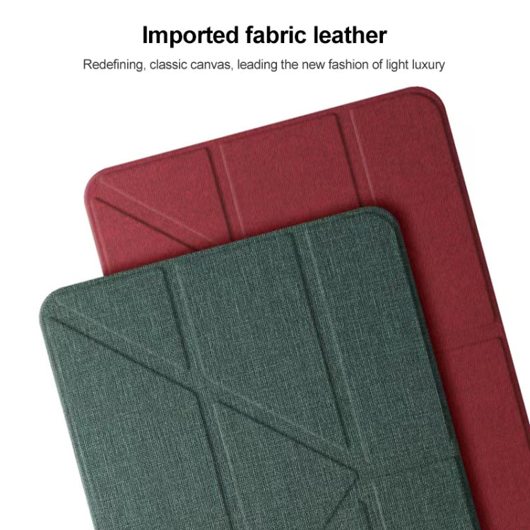 Mutural King Kong Series Deformation Holder Leather Tablet Case For iPad Pro 10.5 2019 / 2017(Green) by Mutural