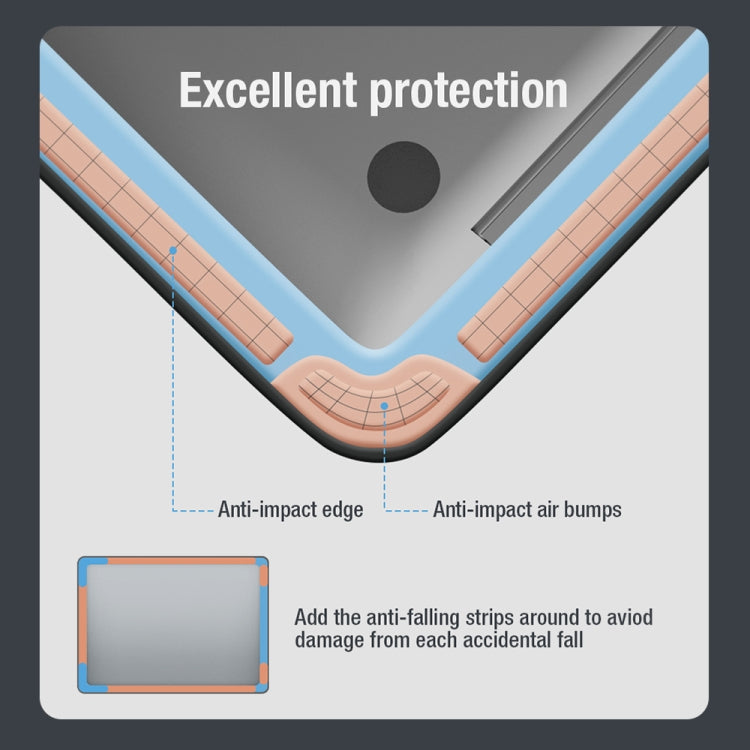 NILLKIN Multifunctional Laptop Portable Bag with Holder for 15.6-16.1 inch(Blue) by NILLKIN