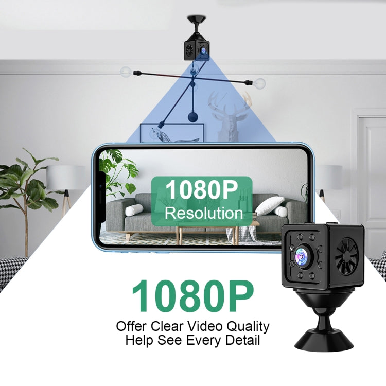 K13 1080P Outdoor Sports HD Infrared Night Vision Home Camera(Black) by bashfashion