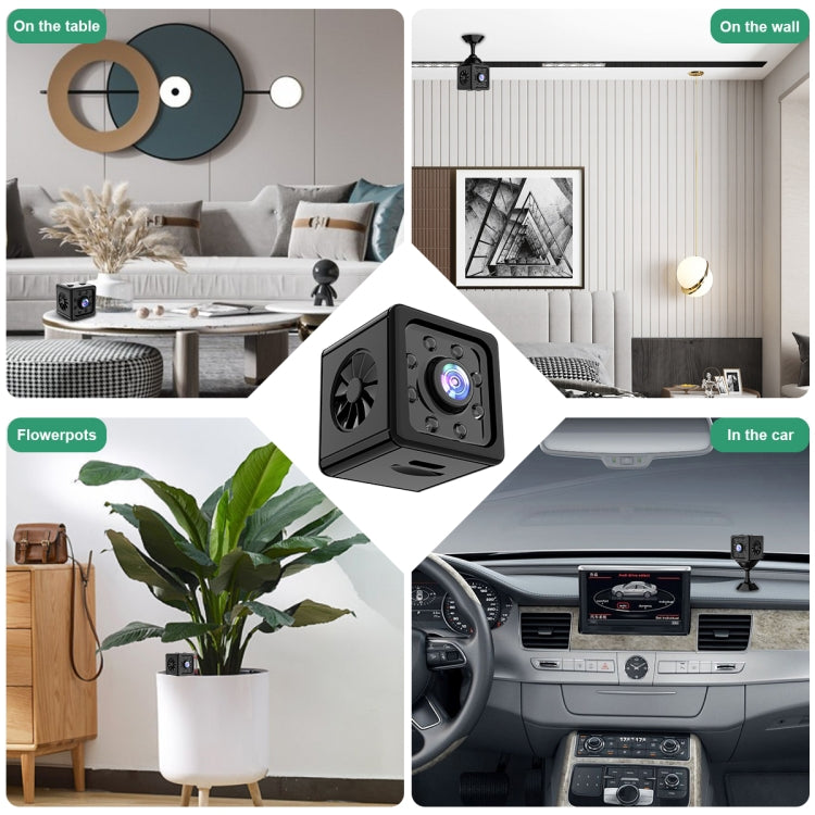 K13 1080P Outdoor Sports HD Infrared Night Vision Home Camera(Black) by bashfashion