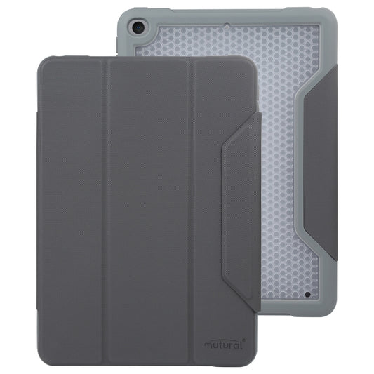 For iPad 10.2 / iPad Pro 10.5 Mutural Yagao Series PC Horizontal Flip Leather Tablet Case(Grey) by Mutural