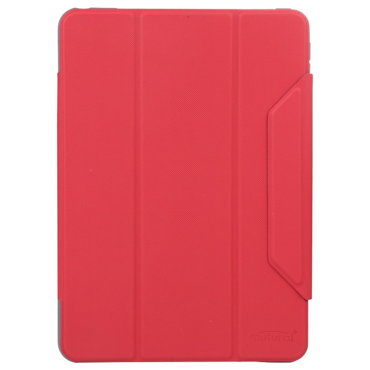 For iPad 10.2 / iPad Pro 10.5 Mutural Yagao Series PC Horizontal Flip Leather Tablet Case(Red) by Mutural