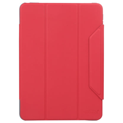 For iPad 10.2 / iPad Pro 10.5 Mutural Yagao Series PC Horizontal Flip Leather Tablet Case(Red) by Mutural