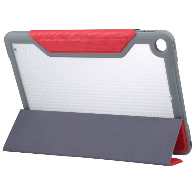 For iPad 10.2 / iPad Pro 10.5 Mutural Yagao Series PC Horizontal Flip Leather Tablet Case(Red) by Mutural