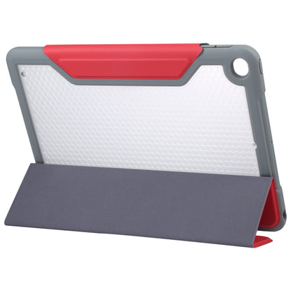 For iPad 10.2 / iPad Pro 10.5 Mutural Yagao Series PC Horizontal Flip Leather Tablet Case(Red) by Mutural