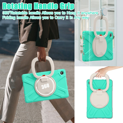 For Lenovo Tab M10 Plus 10.6 3rd Gen 2022 Silicone + PC Protective Tablet Case(Mint Green) by bashfashion