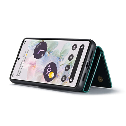 For Google Pixel 7 Pro 5G DG.MING M1 Series 3-Fold Multi Card Wallet + Magnetic Phone Case(Green) by DG.MING