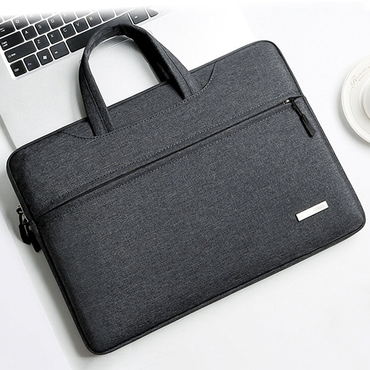 Handbag Laptop Bag Inner Bag, Size:12 inch(Dark Grey) by bashfashion