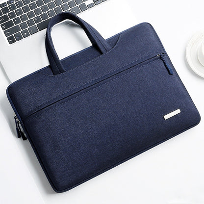 Handbag Laptop Bag Inner Bag, Size:12 inch(Dark Blue) by bashfashion
