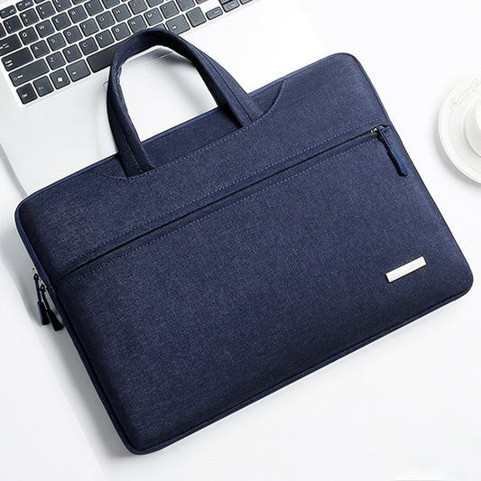 Handbag Laptop Bag Inner Bag, Size:14 inch(Dark Blue) by bashfashion