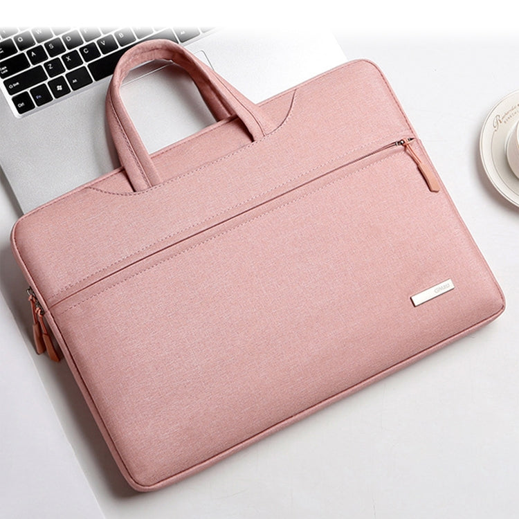 Handbag Laptop Bag Inner Bag, Size:16.1 inch(Pink) by bashfashion