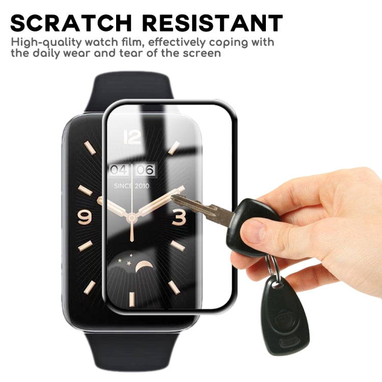 5 PCS For Xiaomi Mi Band 7 Pro 3D Composite Hot Bending Screen Film Protector by bashfashion