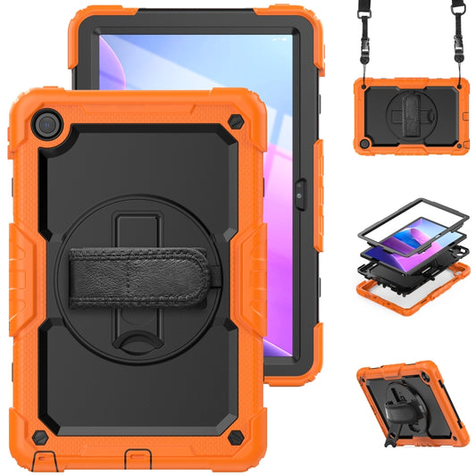 For Lenovo Tab M10 Plus 10.6 3rd Gen 2022 Silicone + PC Tablet Case(Orange) by bashfashion