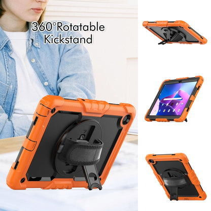 For Lenovo Tab M10 Plus 10.6 3rd Gen 2022 Silicone + PC Tablet Case(Orange) by bashfashion