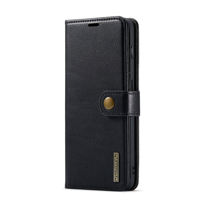 For OnePlus 10 Pro DG.MING Crazy Horse Texture Detachable Magnetic Leather Phone Case(Black) by DG.MING