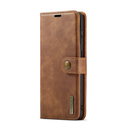 For OnePlus 10 Pro DG.MING Crazy Horse Texture Detachable Magnetic Leather Phone Case(Brown) by DG.MING