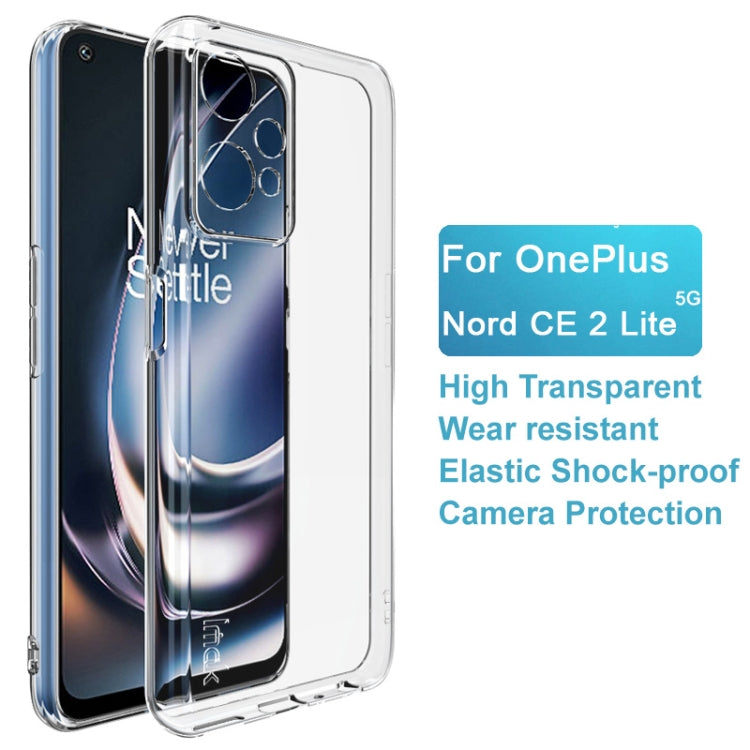 For OnePlus Nord CE 2 Lite 5G IMAK UX-5 Series Shockproof TPU Phone Case(Transparent) by imak