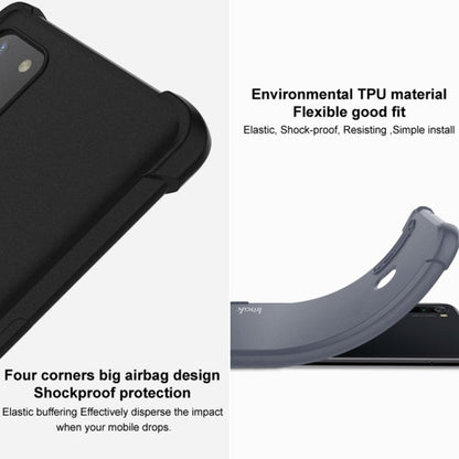 For Sony Xperia 1 IV IMAK All-inclusive Shockproof Airbag TPU Case with Screen Protector (Matte Black) by imak