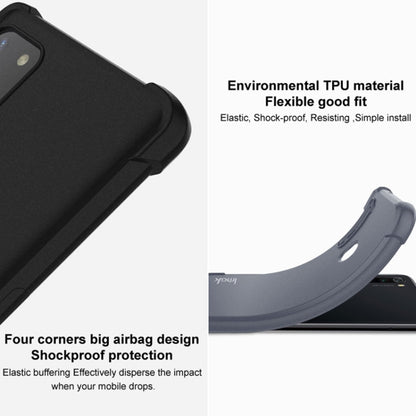 For Sony Xperia 10 IV IMAK All-inclusive Shockproof Airbag TPU Case with Screen Protector (Matte Black) by imak
