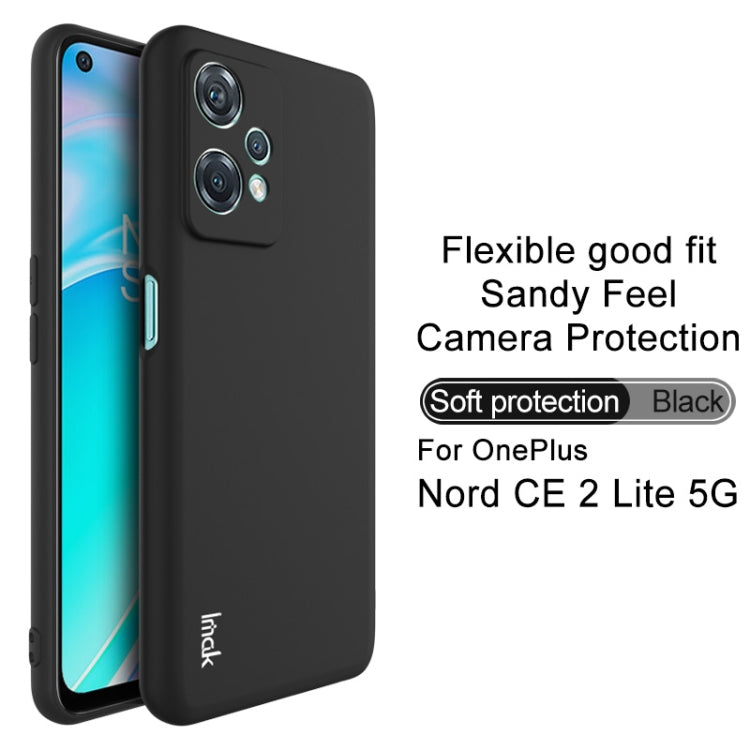 For OnePlus Nord CE 2 Lite 5G IMAK UC-3 Series Shockproof Frosted TPU Phone Case(Black) by imak