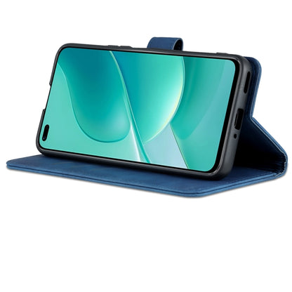For Huawei Nova 9Z/Enjoy 50 Plus AZNS Skin Feel Calf Texture Flip Leather Phone Case(Blue) by AZNS
