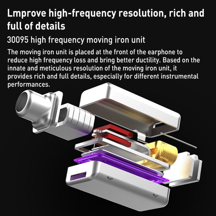 KZ-ZST X 1.25m Ring Iron Hybrid Driver In-Ear Noise Cancelling Earphone, Style:Without Microphone(Hyun Cyan) by KZ