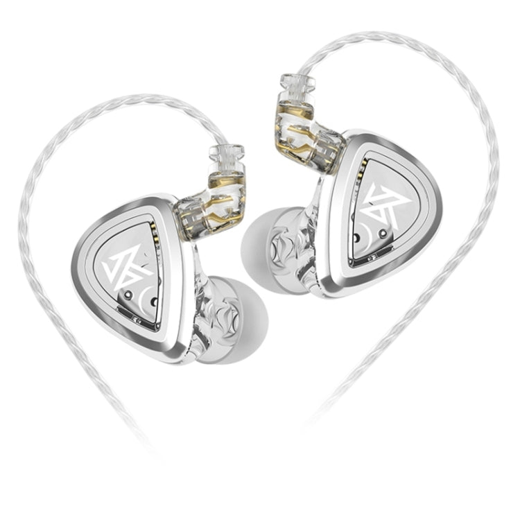 KZ-EDA Balanced Dual Magnetic Dynamic In-Ear Earphone,Length: 1.2m(Without Microphone) by KZ