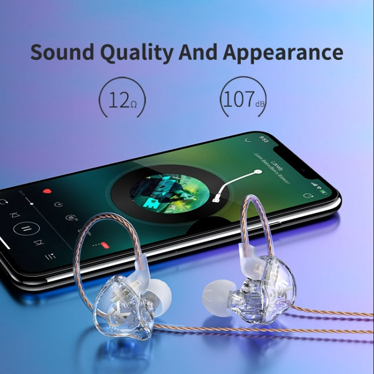 GK GST Loop Iron In-Ear Headphones,Length: 1.25m For vivo Xiaomi(Without Microphone) by bashfashion
