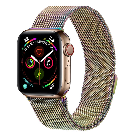Milanese Stainless Steel Watch Band For Apple Watch Ultra 49mm&Watch Ultra 2 49mm / Series 9&8&7 45mm / SE 3&SE 2&6&SE&5&4 44mm / 3&2&1 42mm(Colorful) by bashfashion