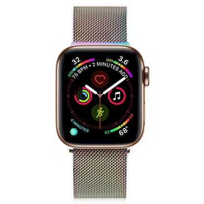 Milanese Stainless Steel Watch Band For Apple Watch Ultra 49mm&Watch Ultra 2 49mm / Series 9&8&7 45mm / SE 3&SE 2&6&SE&5&4 44mm / 3&2&1 42mm(Colorful) by bashfashion