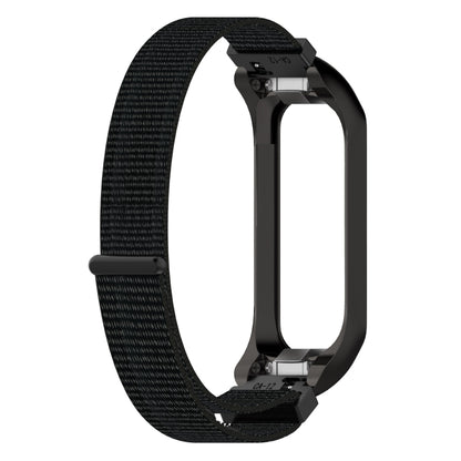 For Samsung Galaxy Fit 2 SM-R220 Nylon Loop Watch Band(Black) by bashfashion