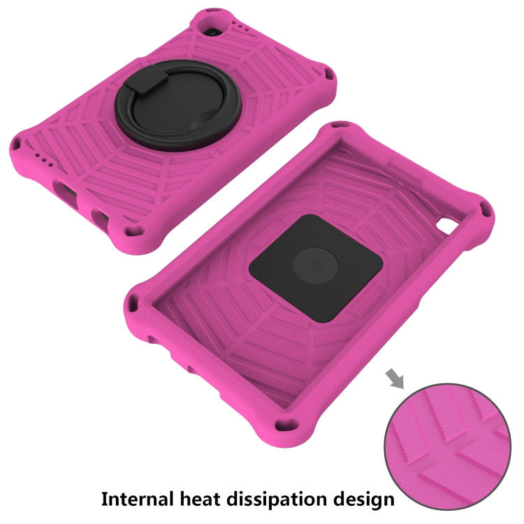 For Samsung Galaxy Tab A7 Lite 8.7 SM-T220 Spider King EVA Protective Tablet Case(Rose Red) by bashfashion