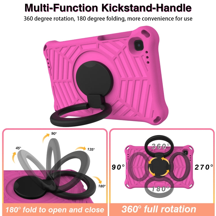 For Samsung Galaxy Tab A7 Lite 8.7 SM-T220 Spider King EVA Protective Tablet Case(Rose Red) by bashfashion