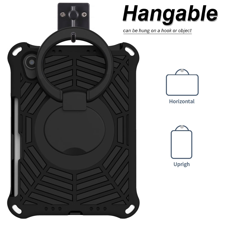 For iPad mini 2024 /mini 6 Spider King Silicone Protective Tablet Case(Black) by bashfashion