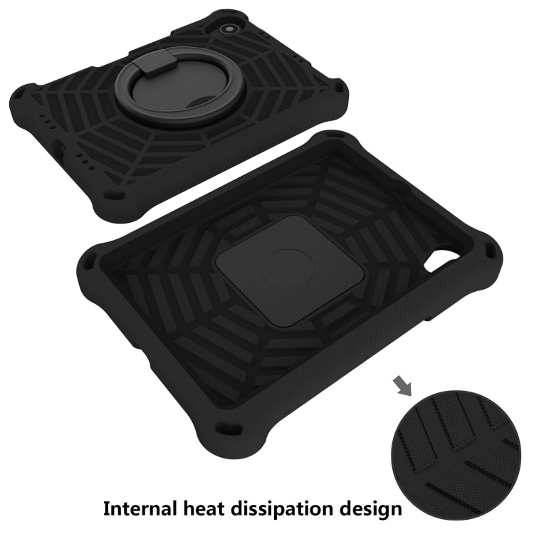 For iPad mini 2024 /mini 6 Spider King Silicone Protective Tablet Case(Black) by bashfashion